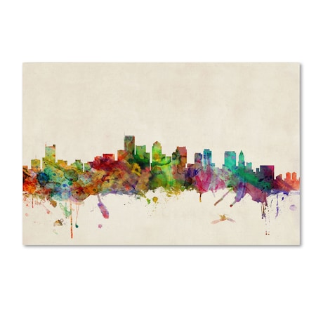 Michael Tompsett 'Boston Massachusetts' Canvas Art,30x47